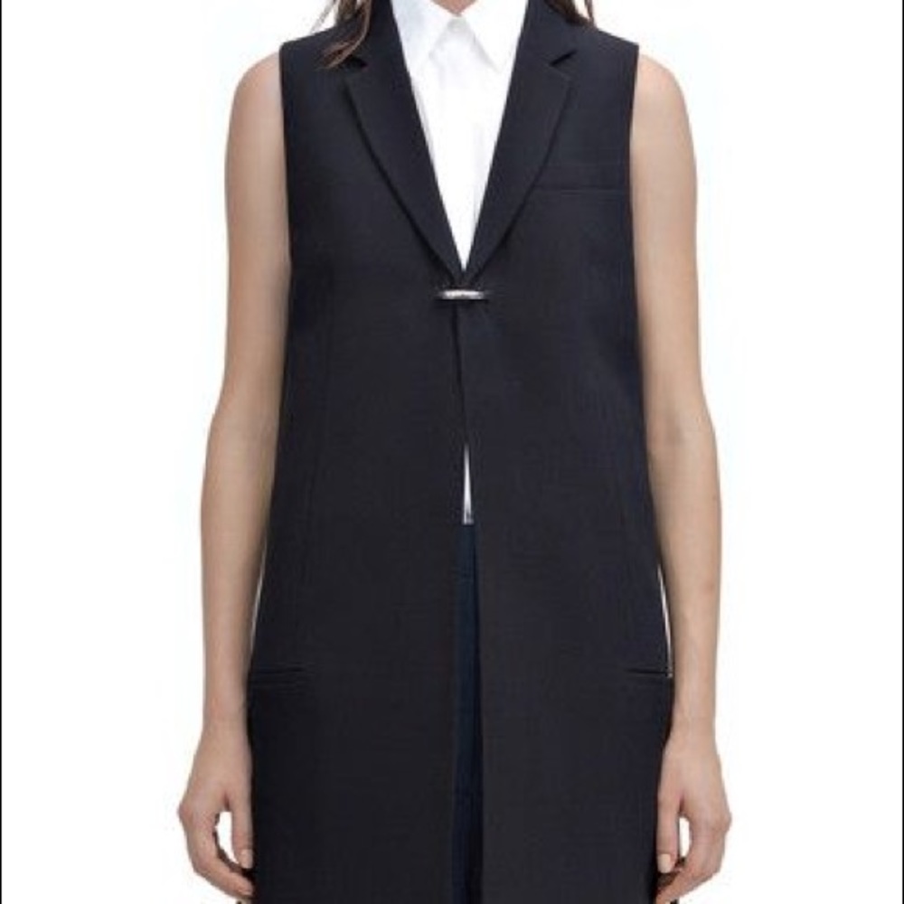 Florin Crepe Suiting Vest